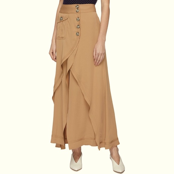 Self-portrait layered skirt